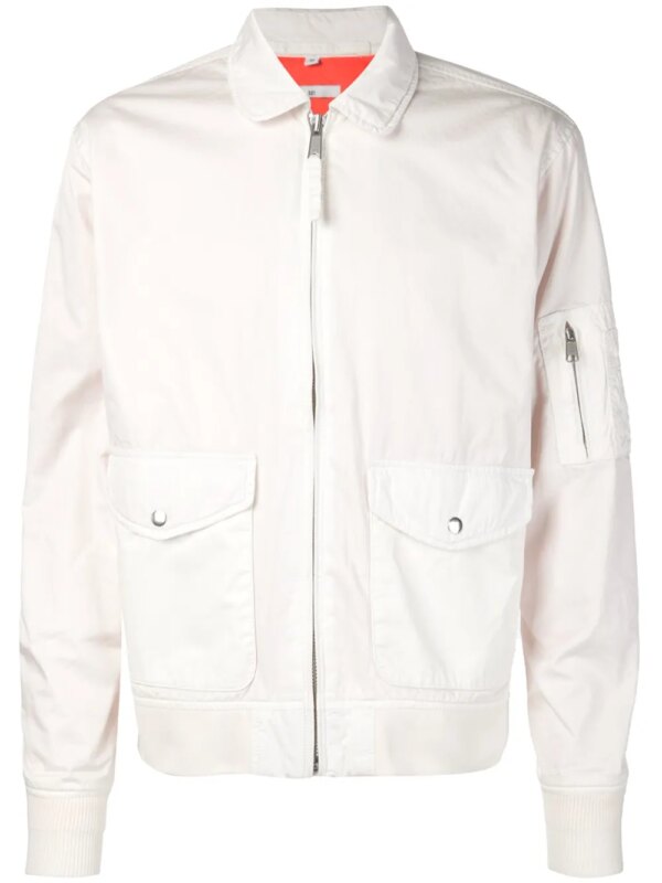 321 veste zippée - Blanc