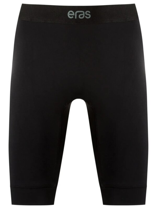 Amir Slama short à taille élastique - Noir