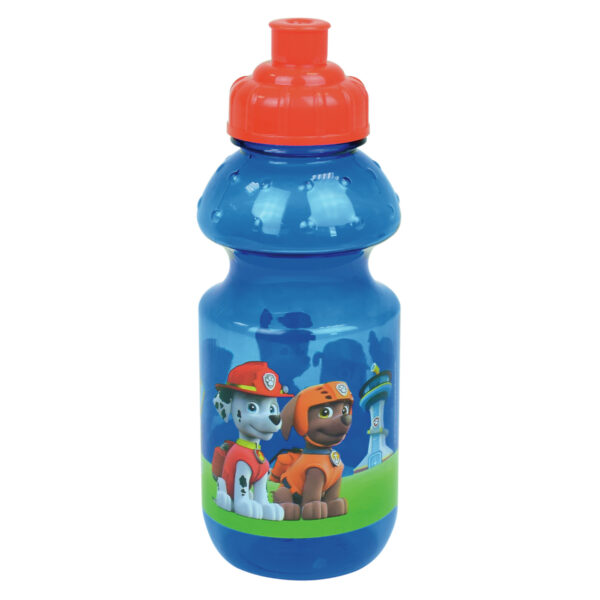 Paw Patrol bidon - 350 ml - kunststof - pop-up - drinkbeker - beker
