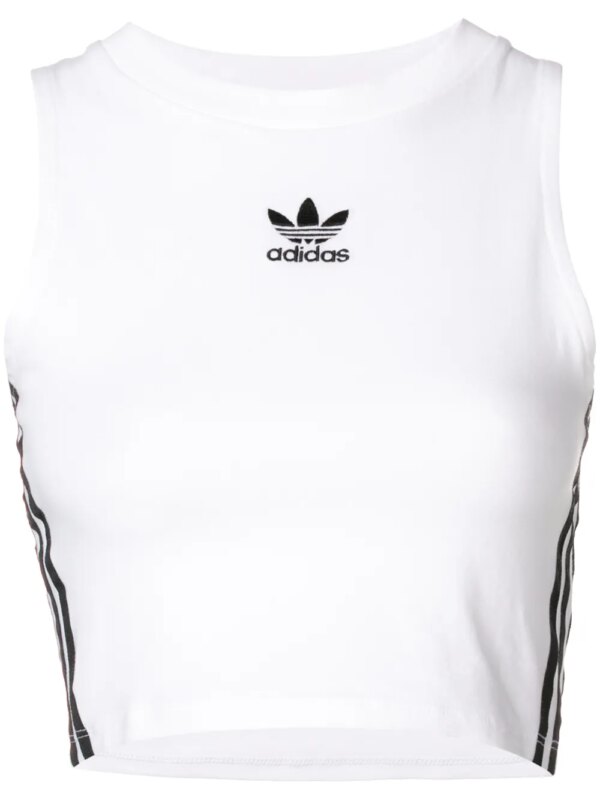 adidas débardeur crop - Blanc