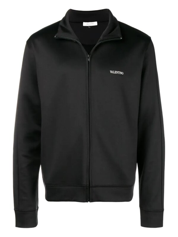 Valentino Garavani zip front sports jacket - Noir