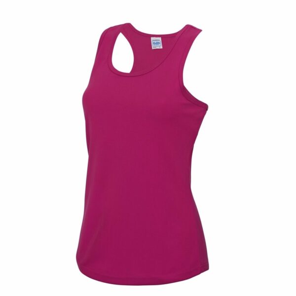 AWDis sport singlet voor dames - roze - mouwloos shirtje
