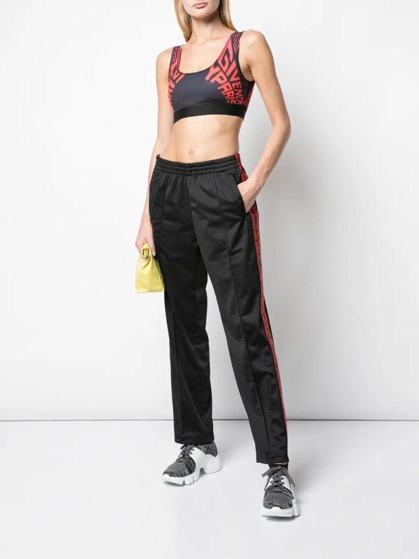 Givenchy Sport-bh met logo - Zwart