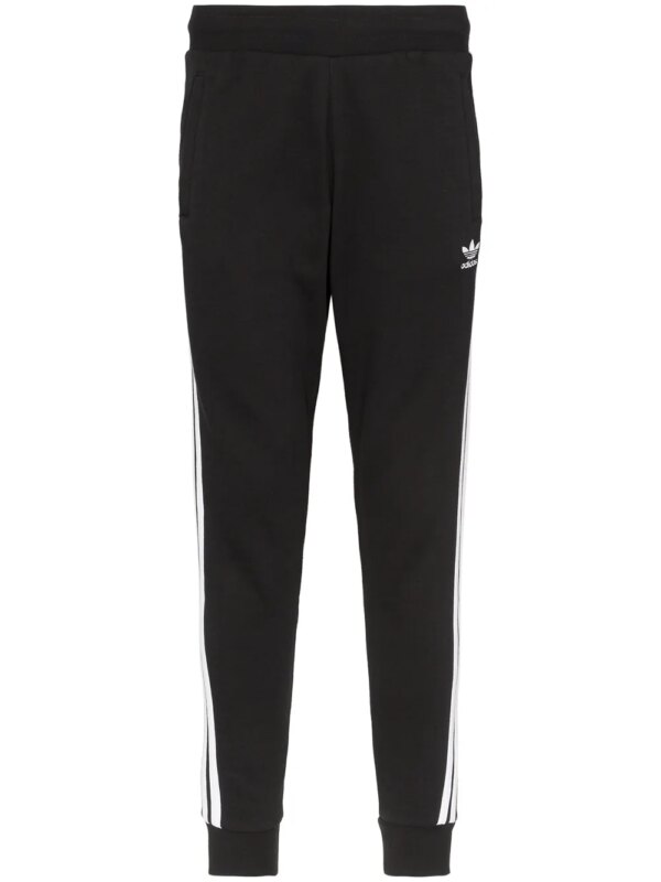 adidas short à détails rayés et logo - Noir