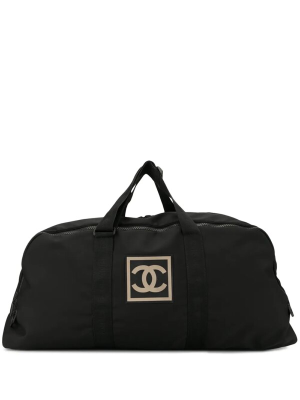 CHANEL Pre-Owned sac fourre-tout Sport Line - Noir