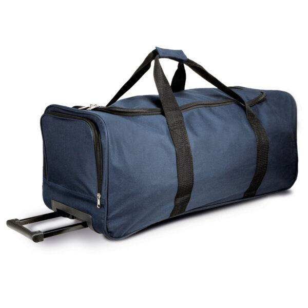 Reistas/weekendtas op wieltjes Travelmaster - 71 x 31 x 30 cm - Donkerblauw - 66 liter - Sport - Vak