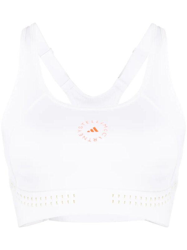 adidas by Stella McCartney brassière de sport TruePurpose - Blanc