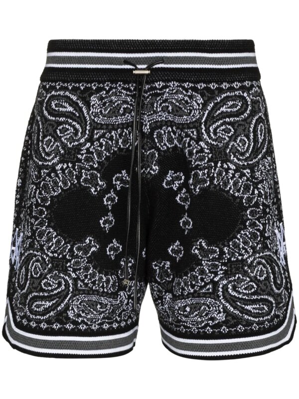 AMIRI short à lien de resserrage - Noir