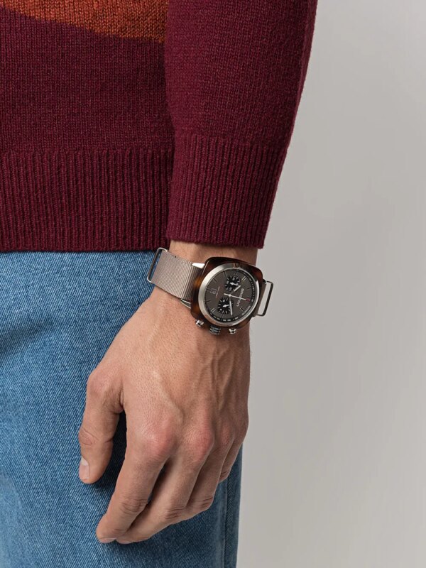 Briston Clubmaster Sport horloge - Bruin