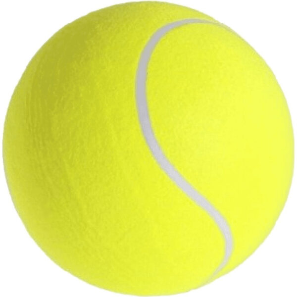 Mega tennisbal XXL - geel - 22 cm - grote tennisballen - speelgoed/sportartikelen