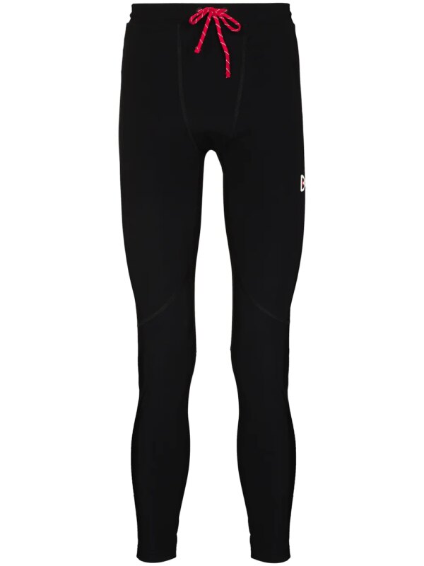 District Vision legging Lono à lien de resserrage - Noir