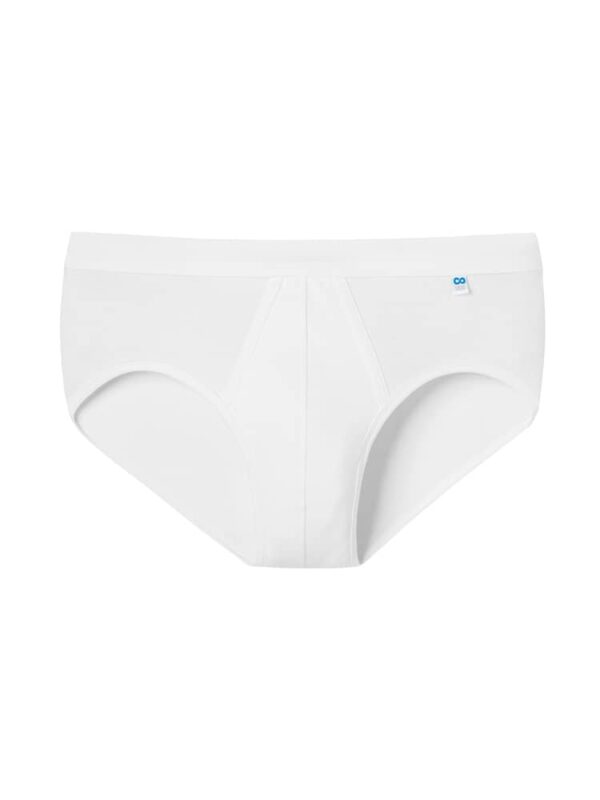 Schiesser - Long Life Cotton Sport-slip - wit, Maat:S