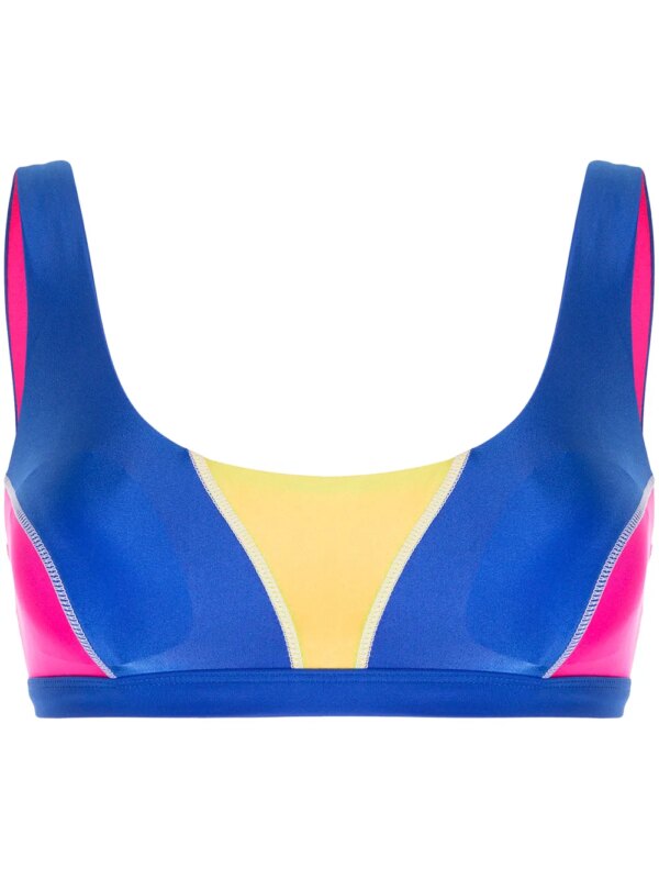 Duskii brassière de sport Kate colour block - Rose