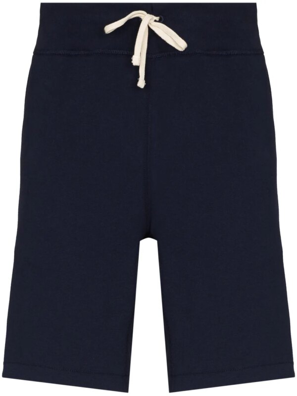 Polo Ralph Lauren short à motif Polo Pony brodé - Bleu