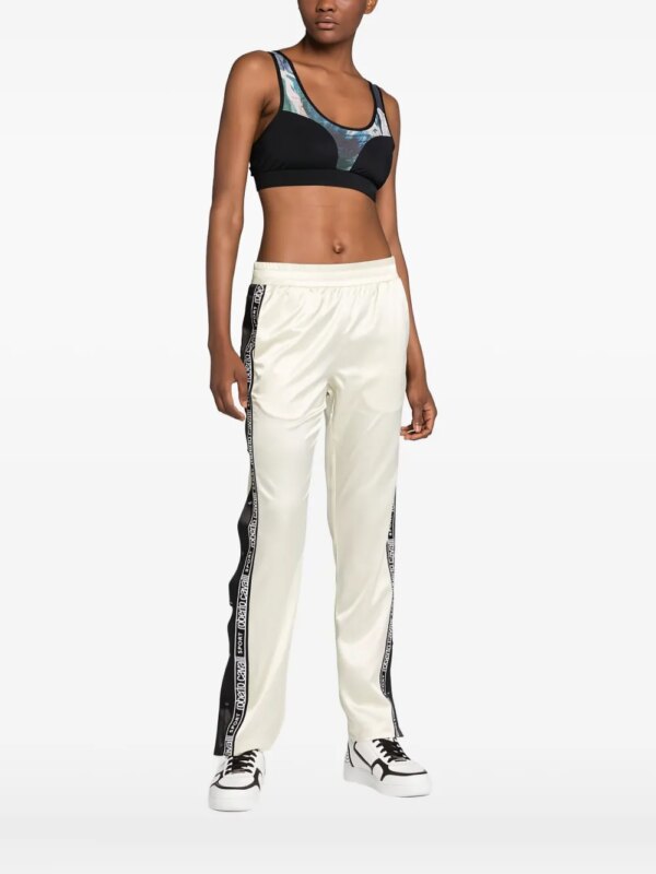 Roberto Cavalli Sport-bh met print - Zwart
