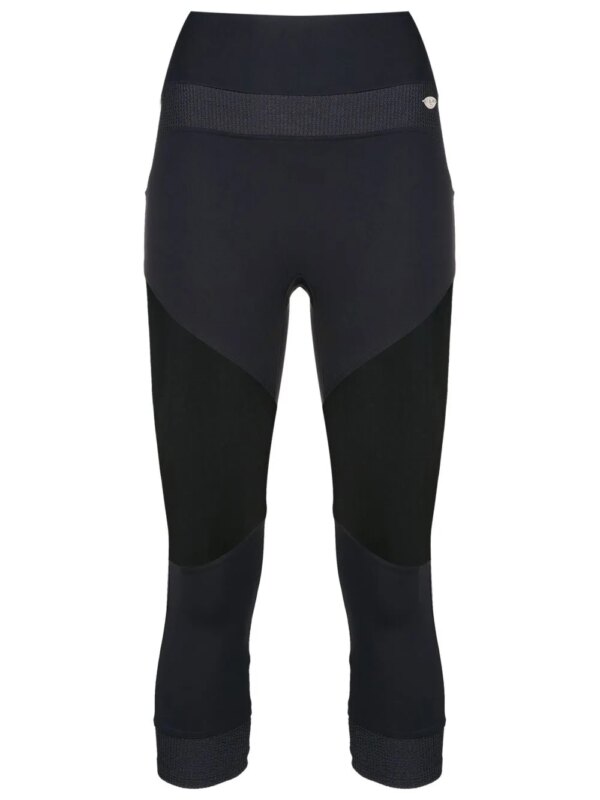 AMIR SLAMA GYM legging crop à taille haute - Noir