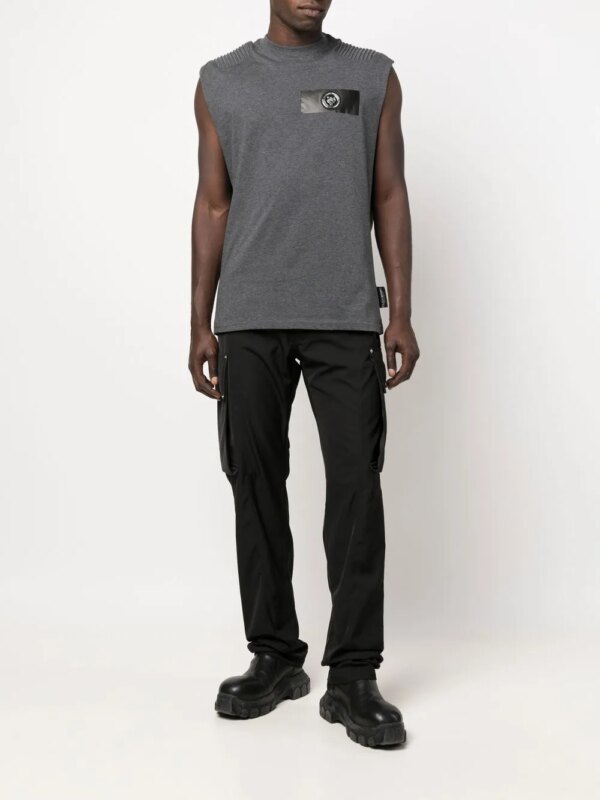 Plein Sport T-shirt met tijgerprint - Grijs