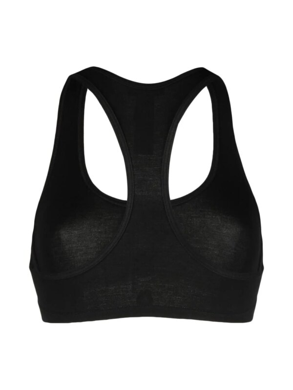 DSQUARED2 Sport-bh met logoprint - Zwart
