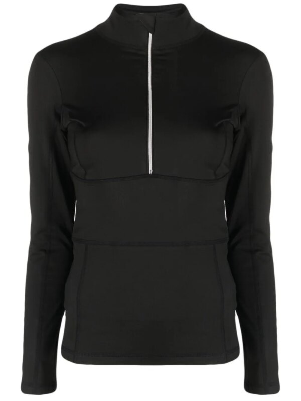 JETSET haut Ginger à design superposé - Noir