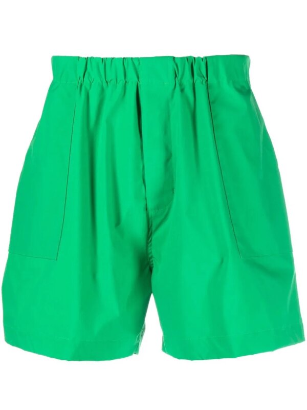 Mackintosh short Captain à taille élastiquée - Vert