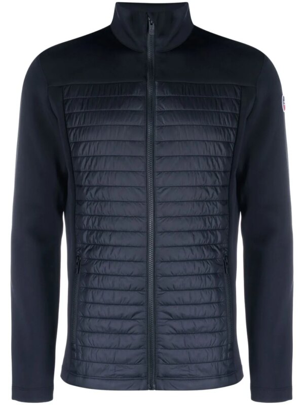 Fusalp veste active à empiècements matelassés - Bleu