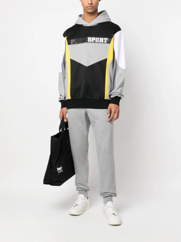 Plein Sport Trainingsbroek met logopatch - Grijs