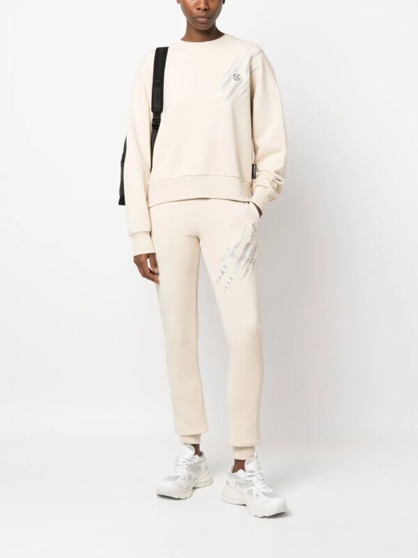 Plein Sport Katoenen sweater - Beige