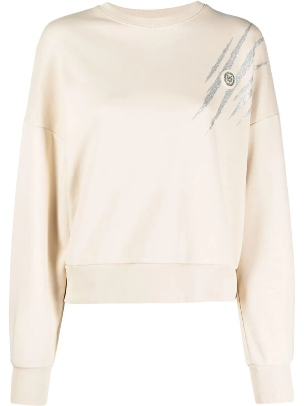 Plein Sport sweat Scratch - Tons neutres