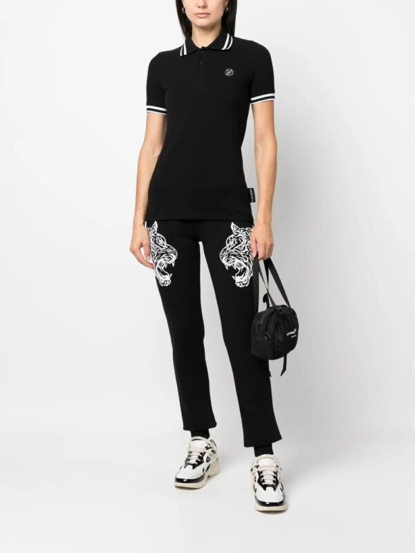 Plein Sport Poloshirt met korte mouwen - Zwart