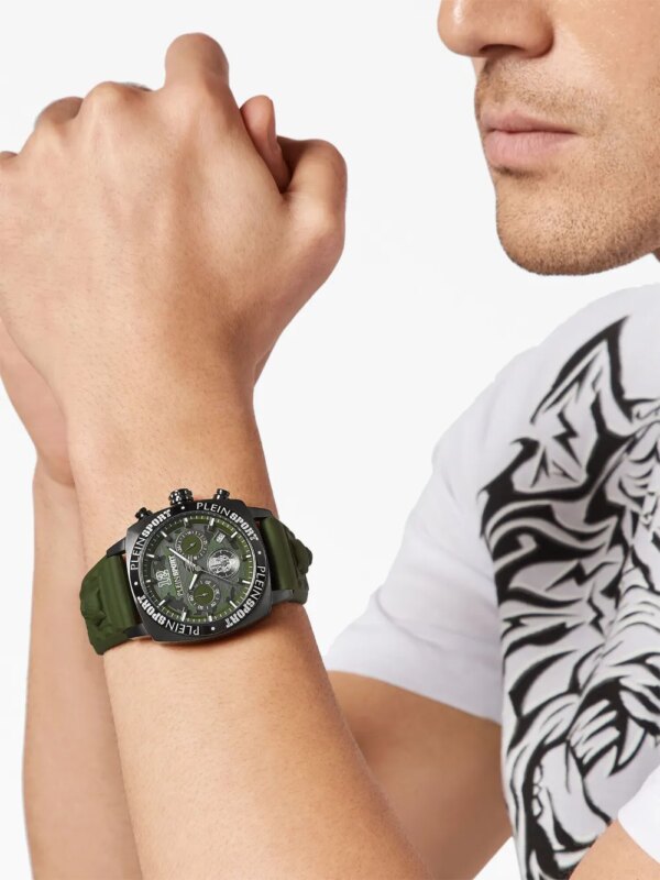 Plein Sport Wildcat Chronograph horloge - Groen