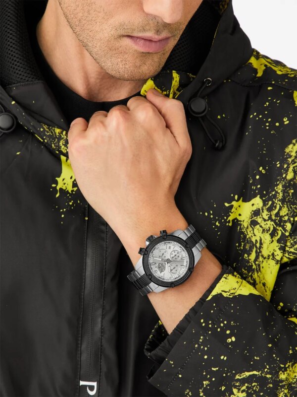 Plein Sport Hurricane Chrono horloge - Zilver