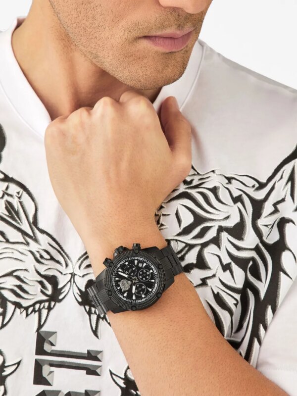 Plein Sport Hurricane Chrono horloge - Zwart