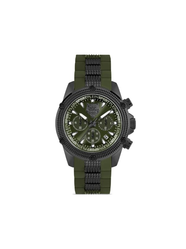Plein Sport montre Hurricane Chrono 44 mm - Vert