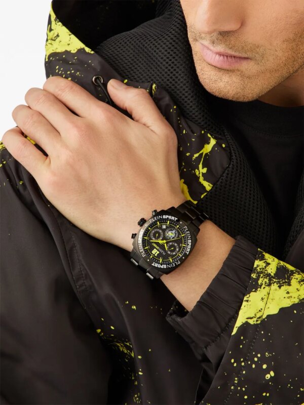 Plein Sport Wildcat Chronograph horloge - Zwart