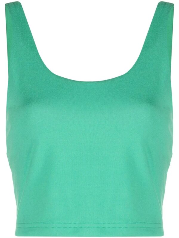 RLX Ralph Lauren débardeur crop à encolure ronde - Vert