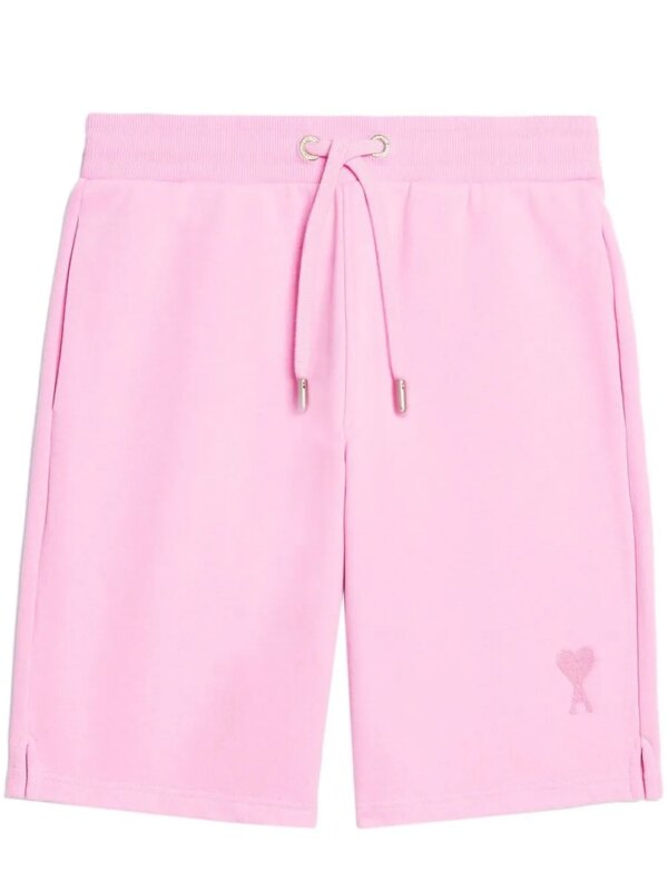 AMI Paris short de sport Ami de Coeur - Rose