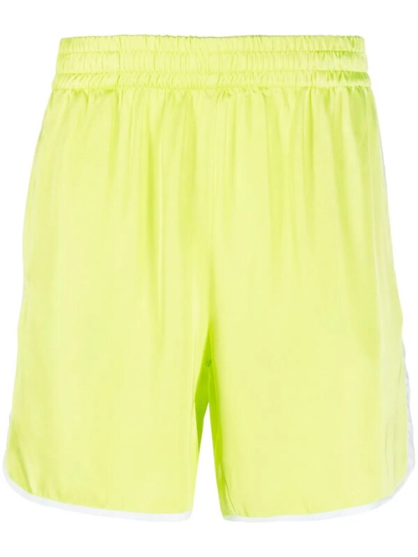 BLUE SKY INN short de sport à bandes contrastantes - Vert