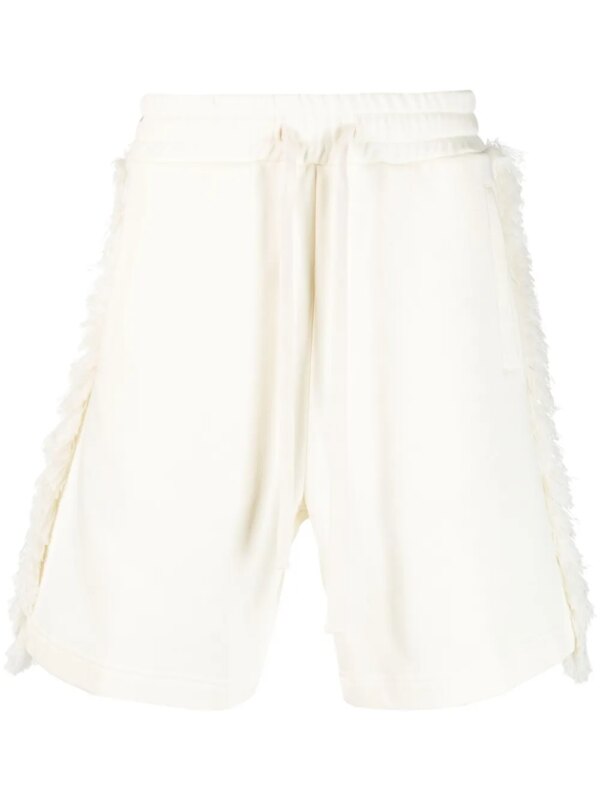 RITOS short en coton à bords francs - Tons neutres