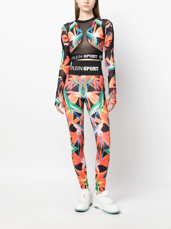 Plein Sport Top met lange mouwen - Zwart