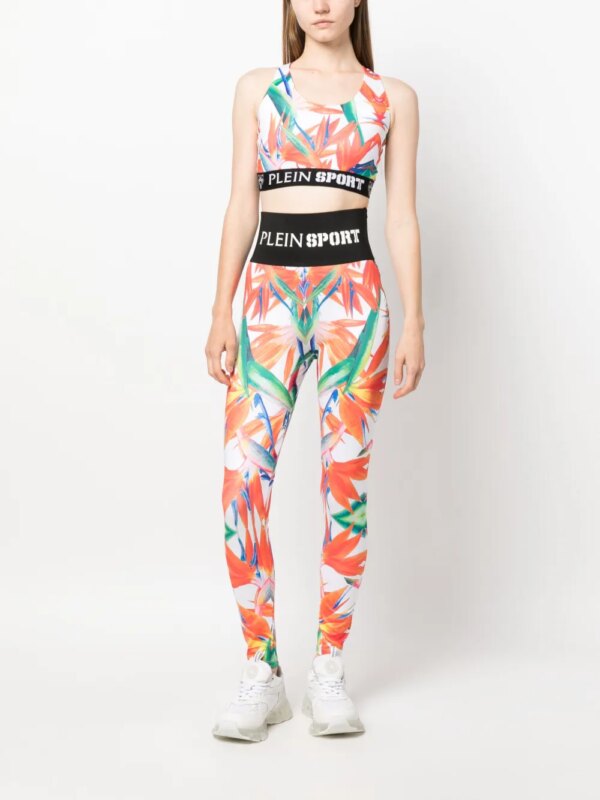 Plein Sport Joggingbh met print - Wit