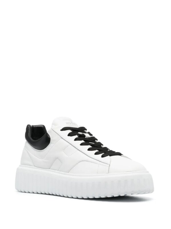 Hogan H-Stripes low-top sneakers - Wit