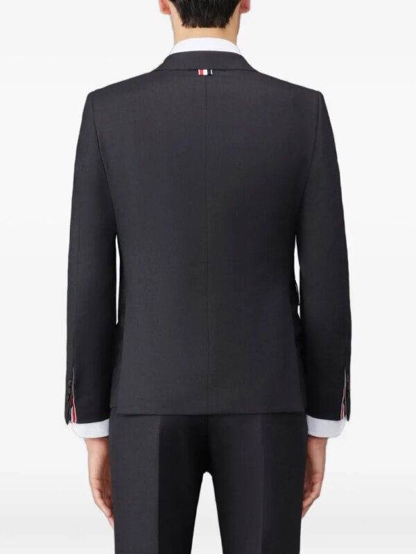 Thom Browne CLASSIC TWILL SPORT wollen blazer - Zwart