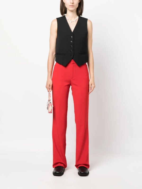 Zadig&Voltaire Straight broek - Rood