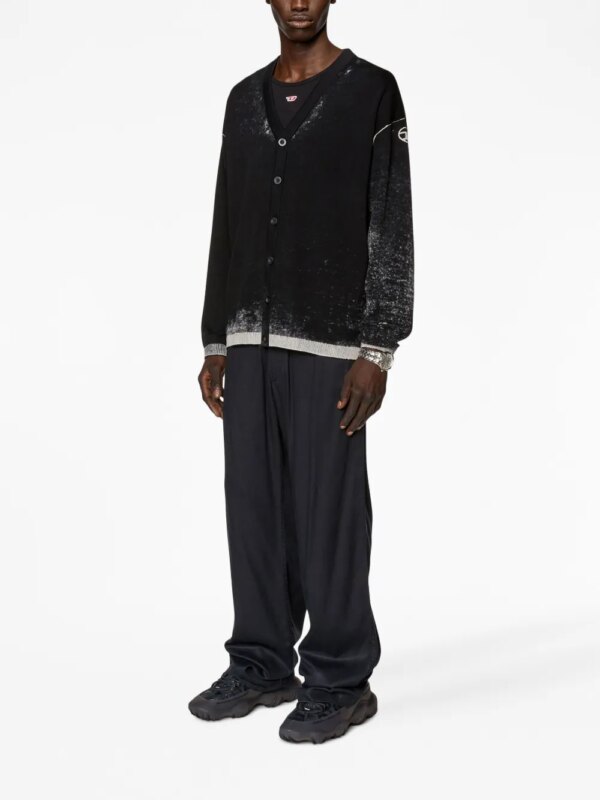 Diesel Katoenen vest - Zwart