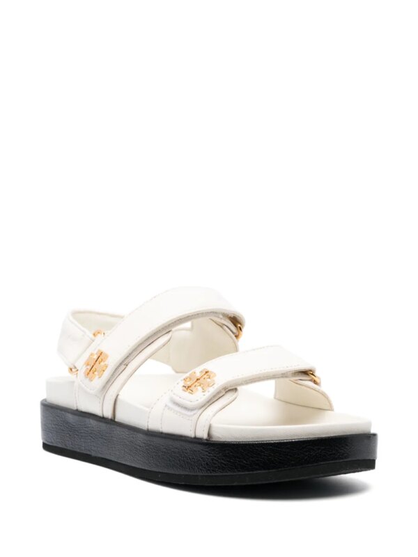 Tory Burch Kira Sport sandalen met monogram - Wit