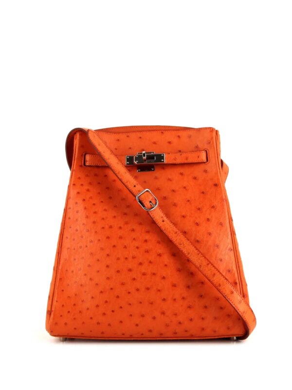 Hermès Pre-Owned sac porté épaule Kelly Sport (2000) - Orange
