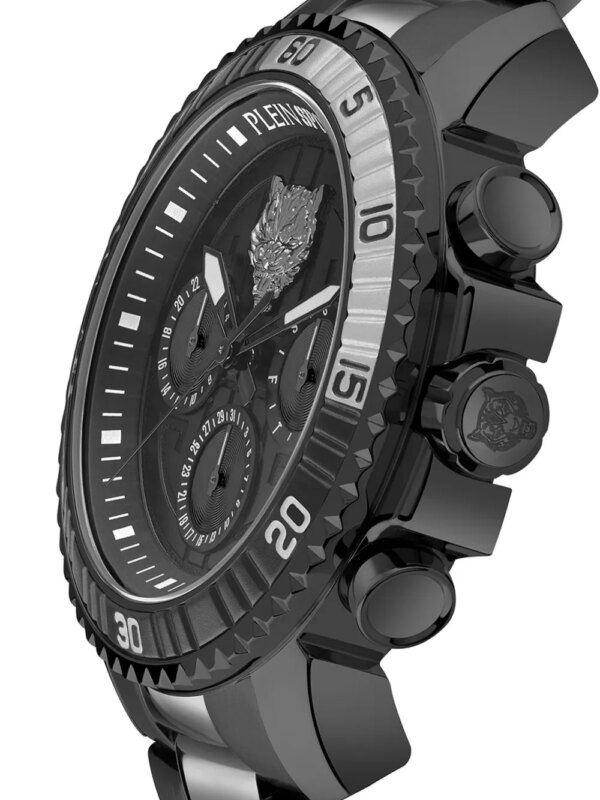 Plein Sport Powerlift 45mm horloge - Zwart