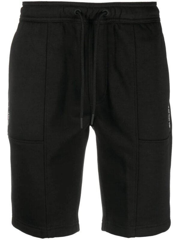 Calvin Klein Jeans pantalon de jogging à logo imprimé - Noir