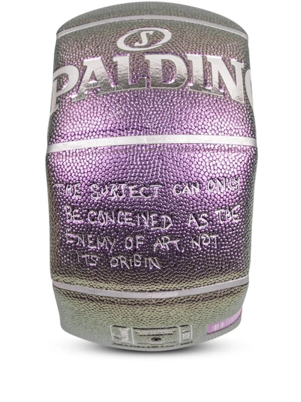 Supreme x Bernadette Corporation x Spalding ballon de basket - Violet