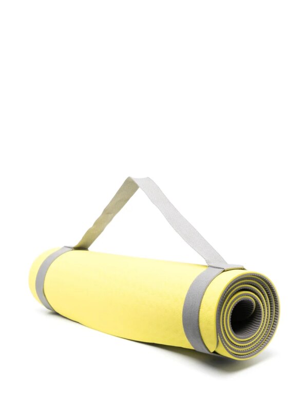 adidas by Stella McCartney tapis de yoga à motif embossé - Jaune